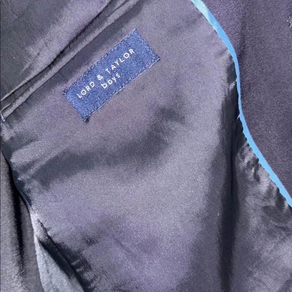 Lord & Taylor boys Navy Blazer with Gold Buttons size 14 - Picture 4 of 6